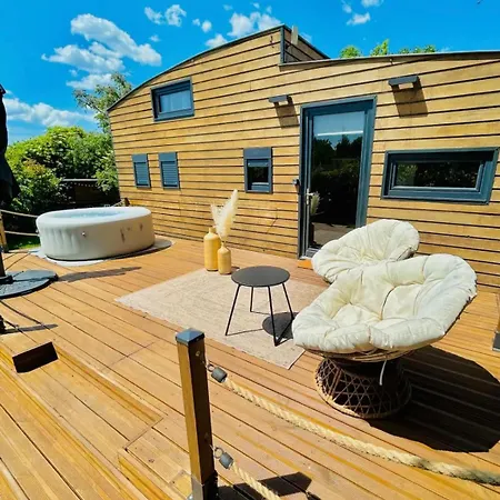 Vakantiehuis Tiny House Avec Jacuzzi Prive - Calme Et Nature
