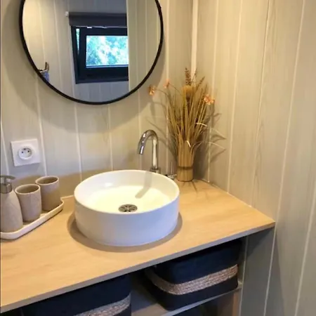 Vakantiehuis Tiny House Avec Jacuzzi Prive - Calme Et Nature
